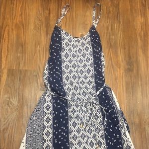 Motherhood Maternity Navy knee length dress-Size L